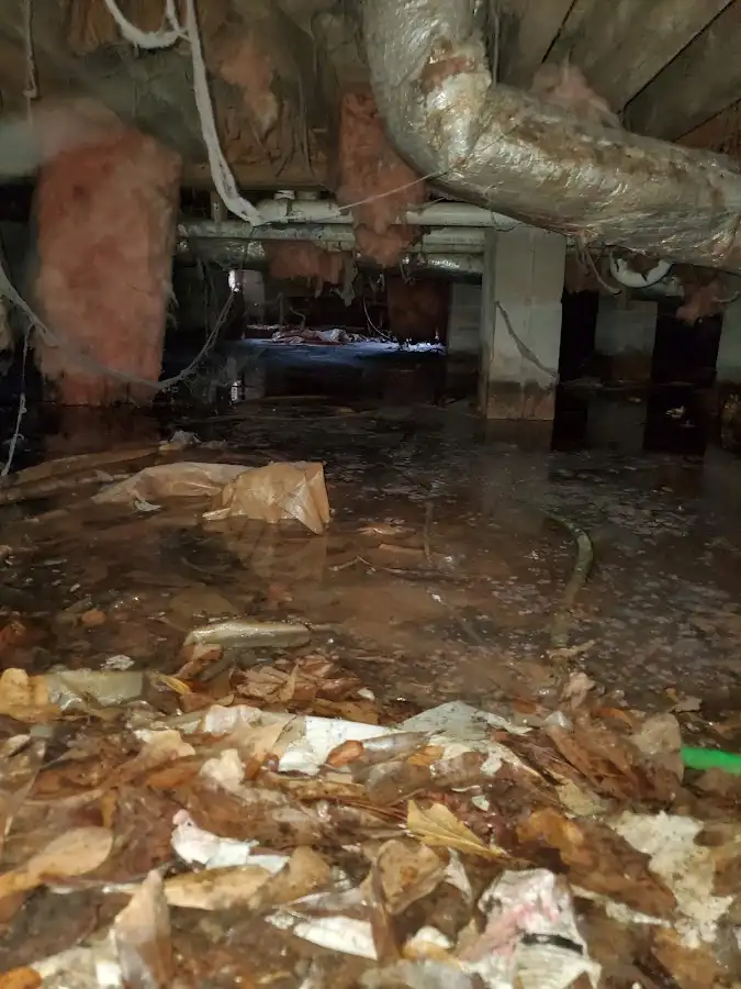 Crawl space flood assessment for Leak Detection & Repair in Bridgewater Town